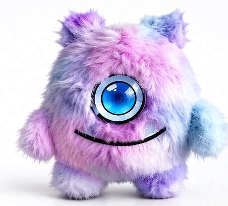 Smart AI companion plush toy, front view