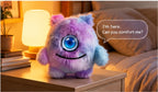 Companion on a bedside table at night