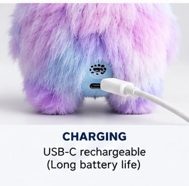 USB-C rechargeable, long battery life